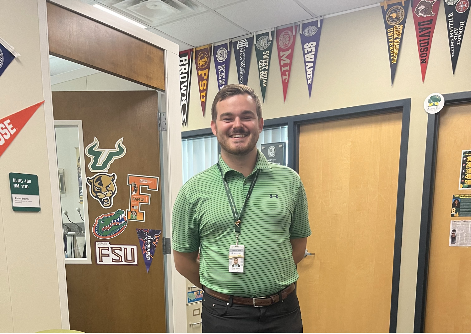 Assistant Director of College Counseling Aidan Steinly