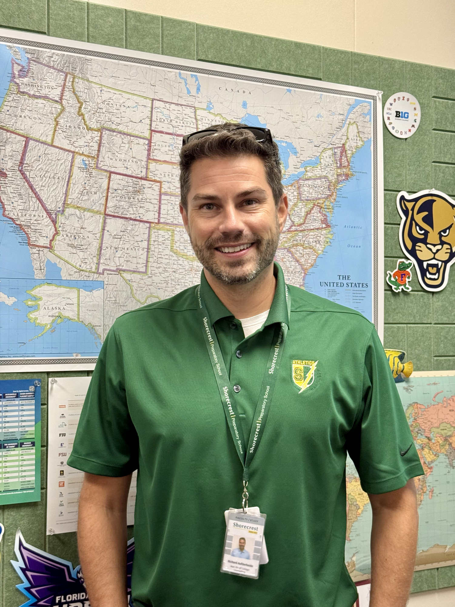 Assistant Director of College Counseling Richard Aufderheide