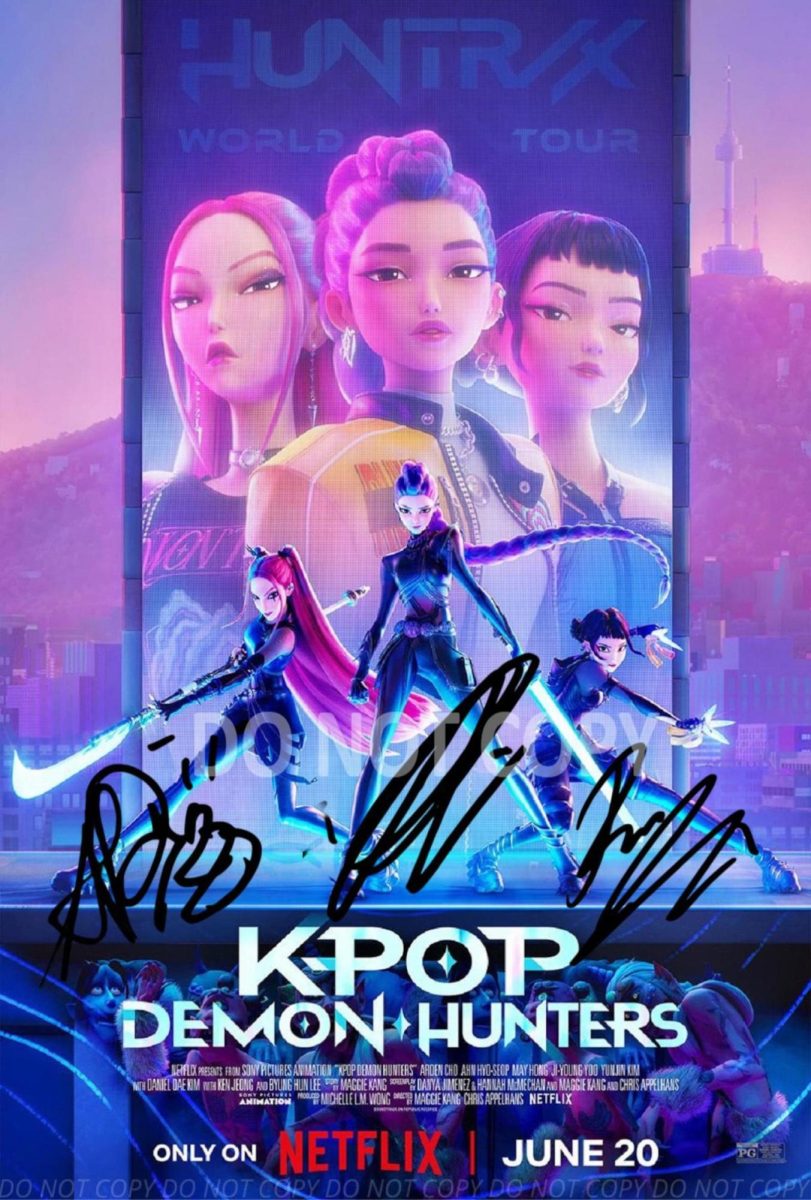 Official poster for “KPop Demon Hunters.” Courtesy of Netflix.