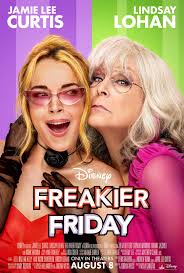 Official poster for "Freakier Friday". Courtesy of Disney Studios.