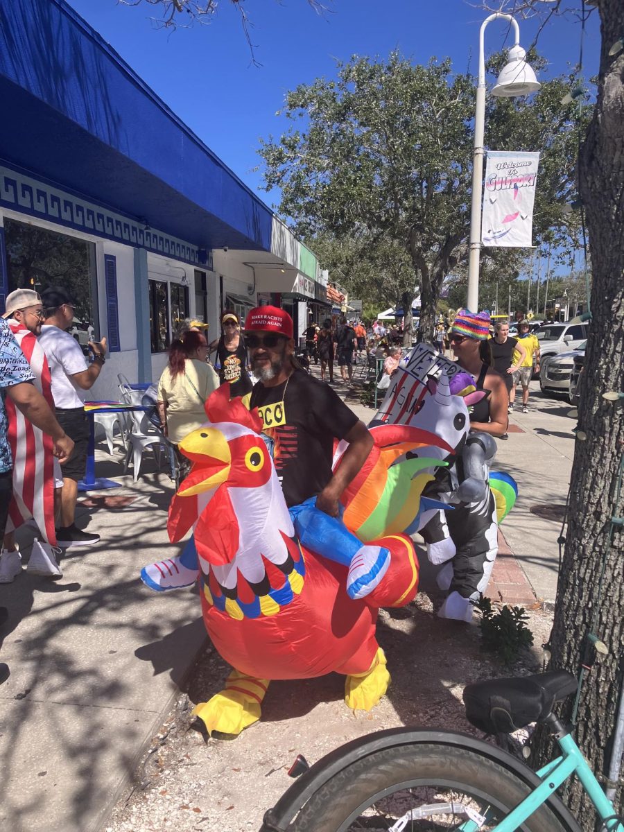 No Kings Day protests rally in costume. No Kings Day is a day to fight against authoritarian government policies.