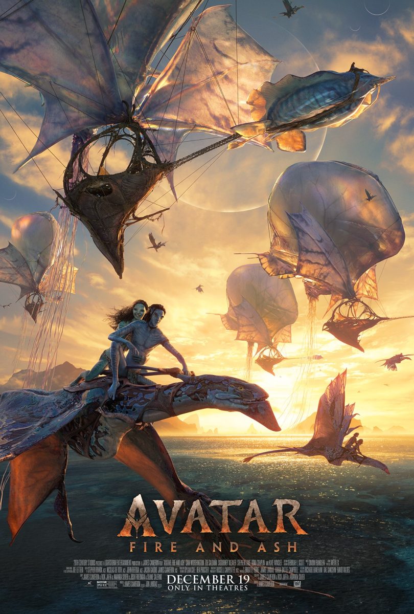 Official Promotional Poster for Avatar: Fire and Ash