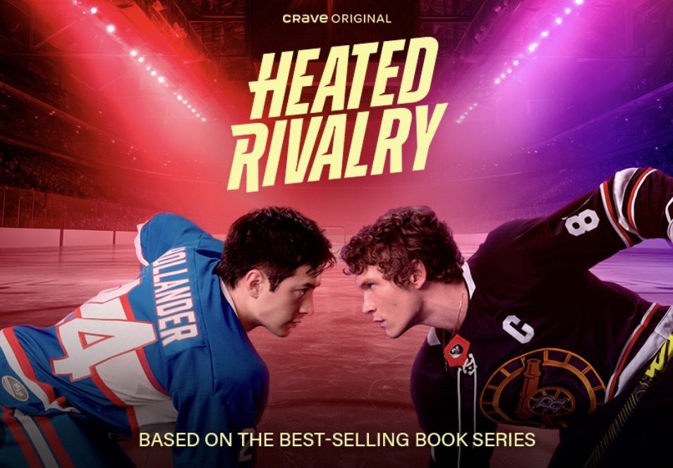 Official poster for “Heated Rivalry”  which premiered on Nov. 28, 2025. (Courtesy of Amazon)
